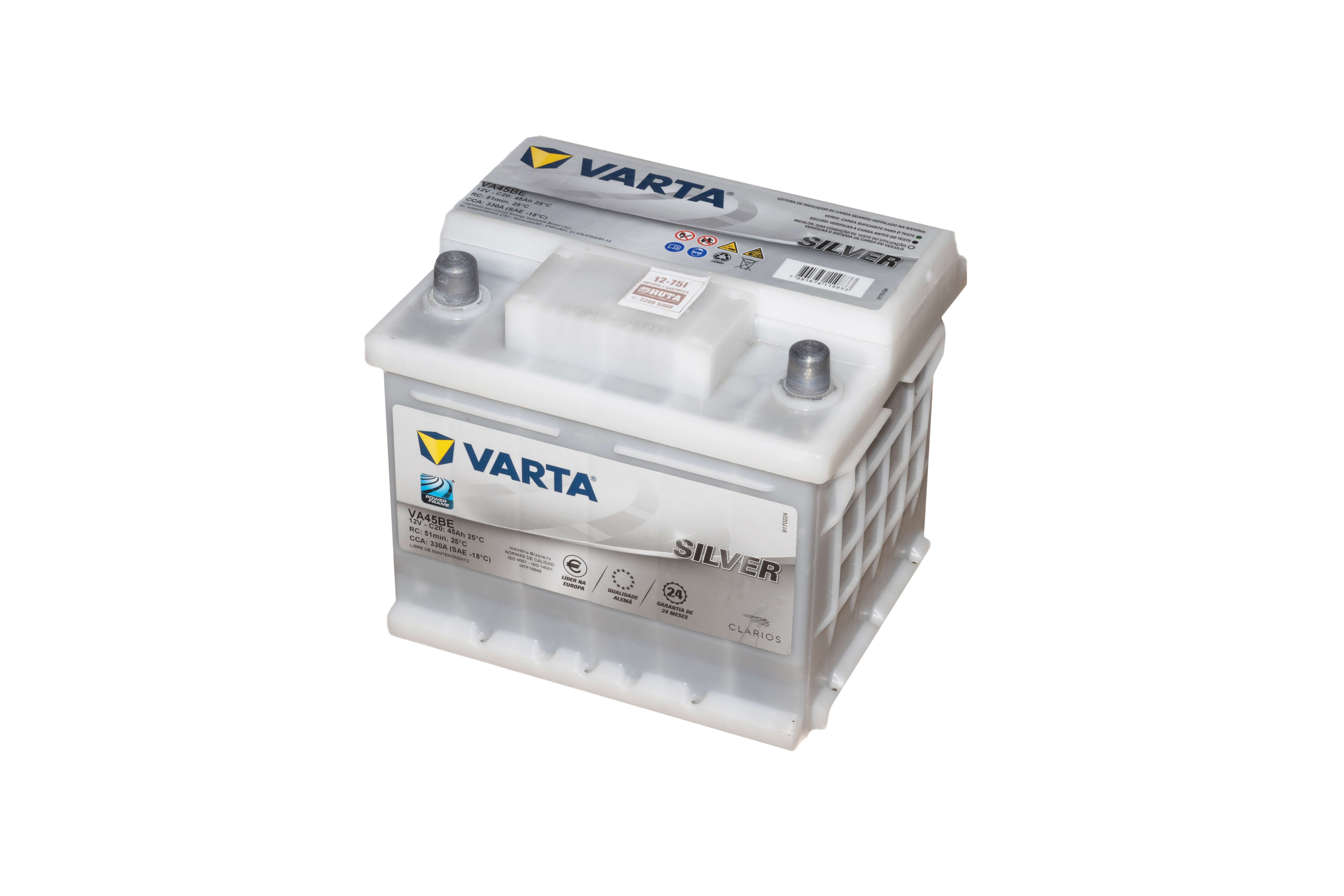 VA45BE-12/75 I VARTA SILVER