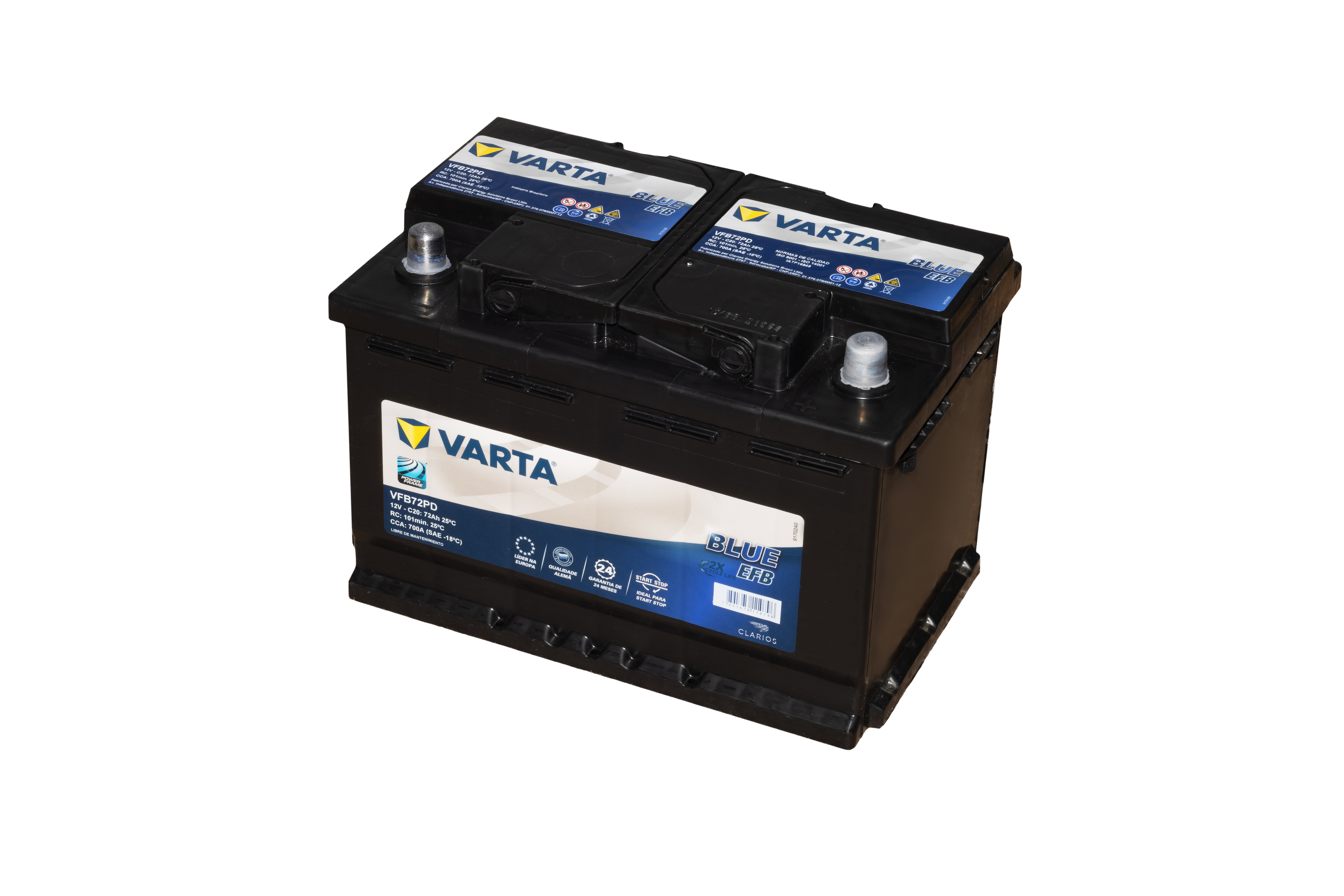 VFB72 PD D VARTA AGM / START-STOP