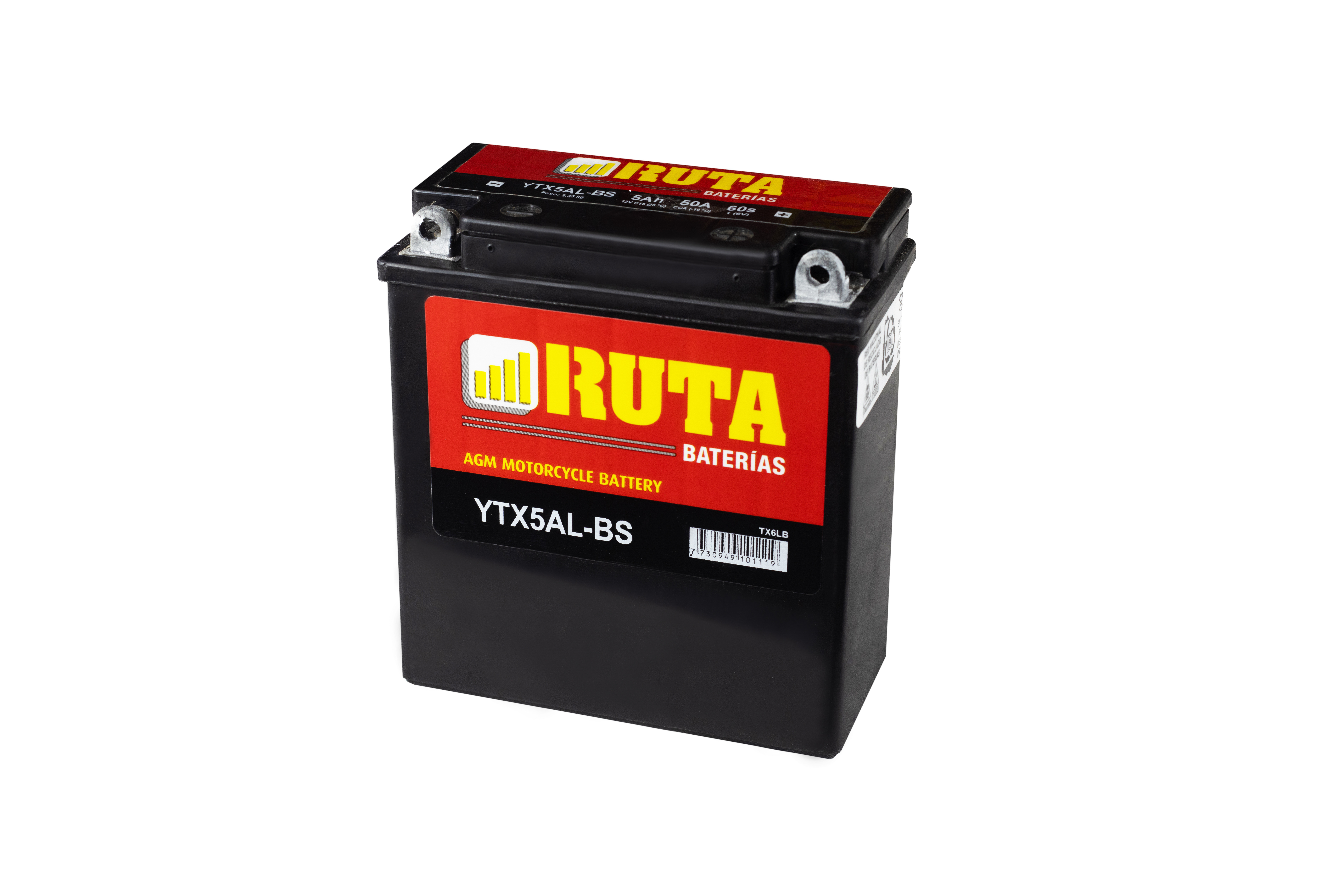 YTX 5AL-BS AGM RUTA MOTOS