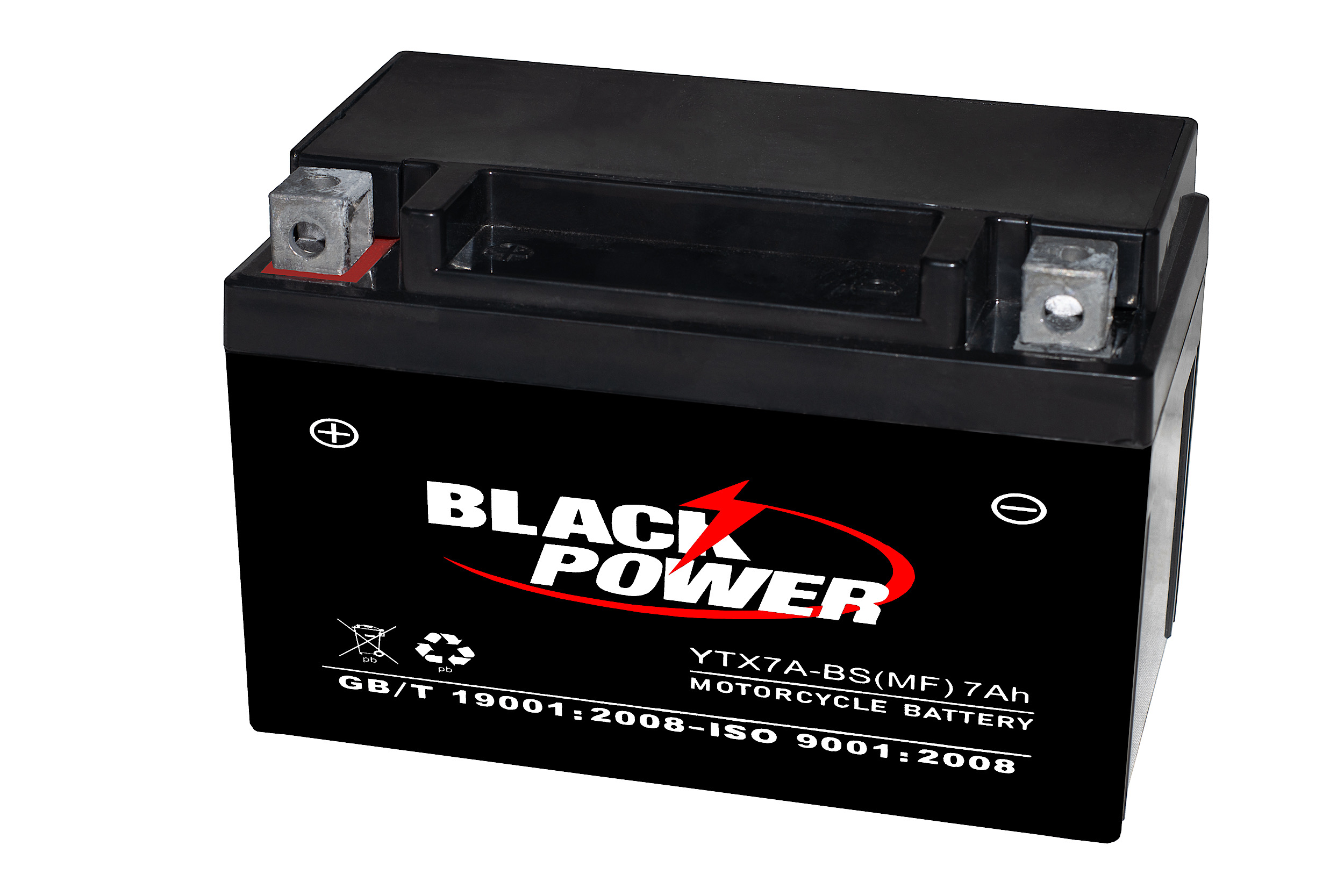 YTX  7A-BS SM  BLACK POWER MOTOS