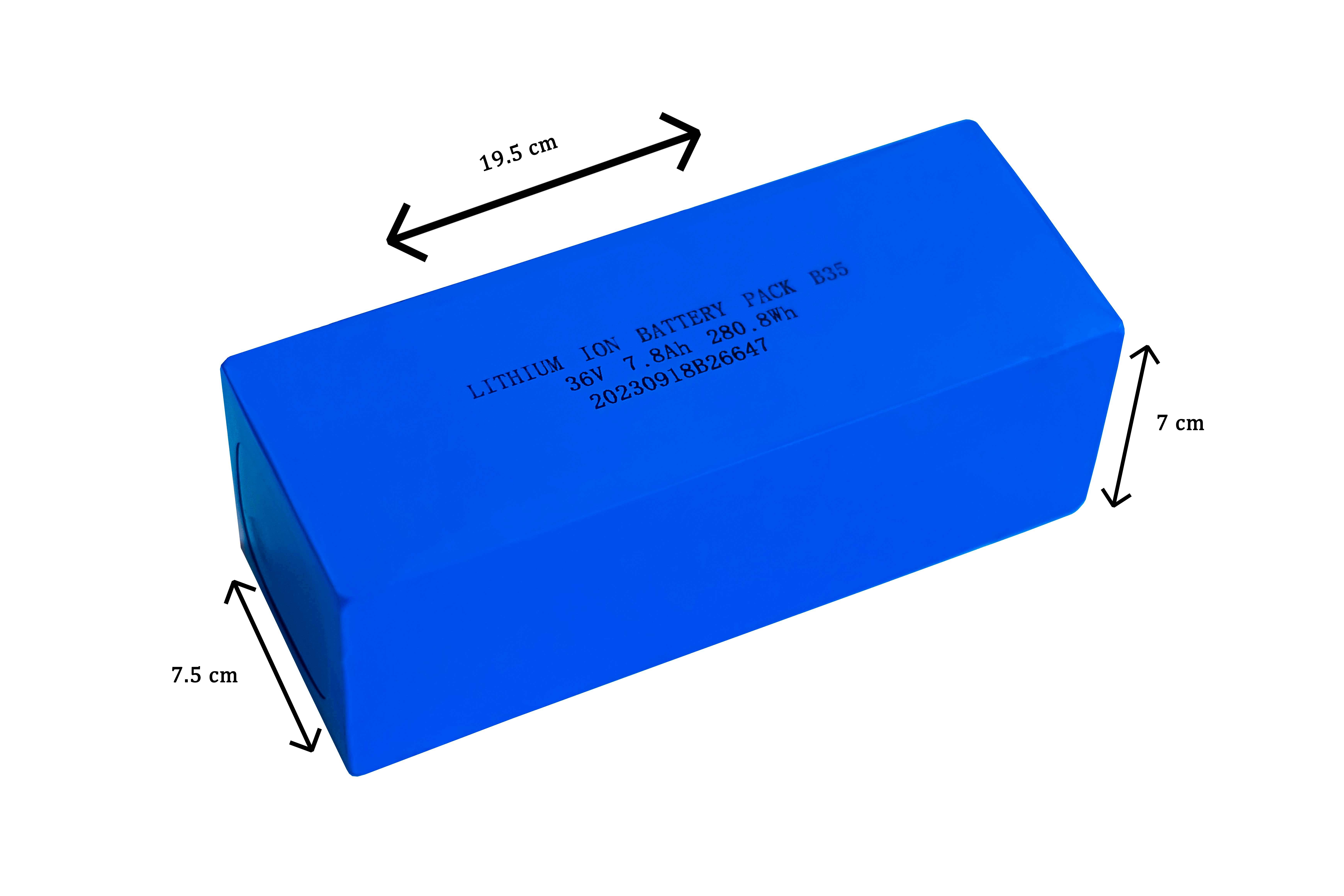 LI-ION 36V/7.8AH   EXTRABAT LITIO TRACCION / MOVILIDAD  ELECTRICA