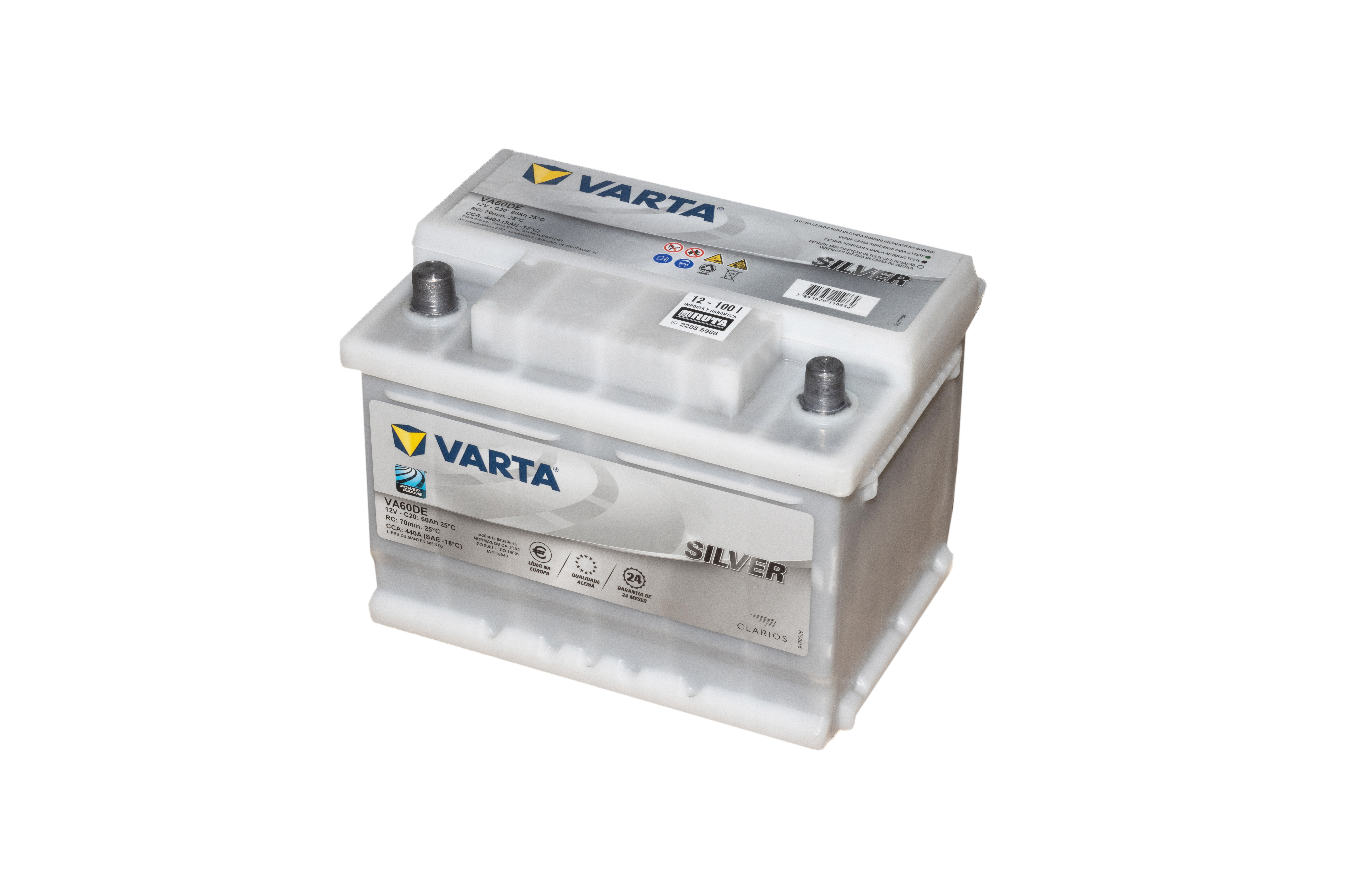 VA60DE-12/100 I VARTA SILVER