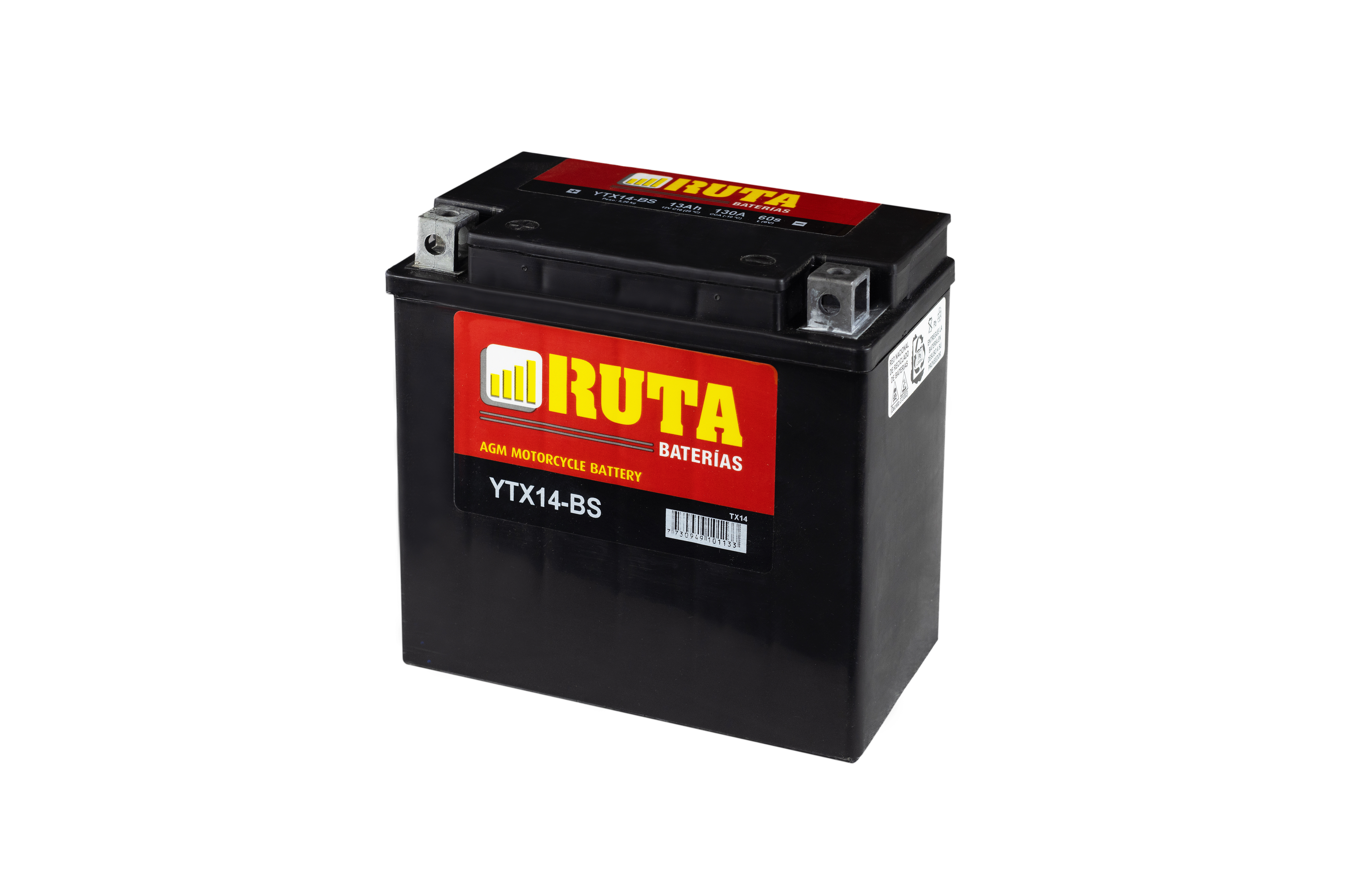 YTX 14-BS AGM RUTA MOTOS