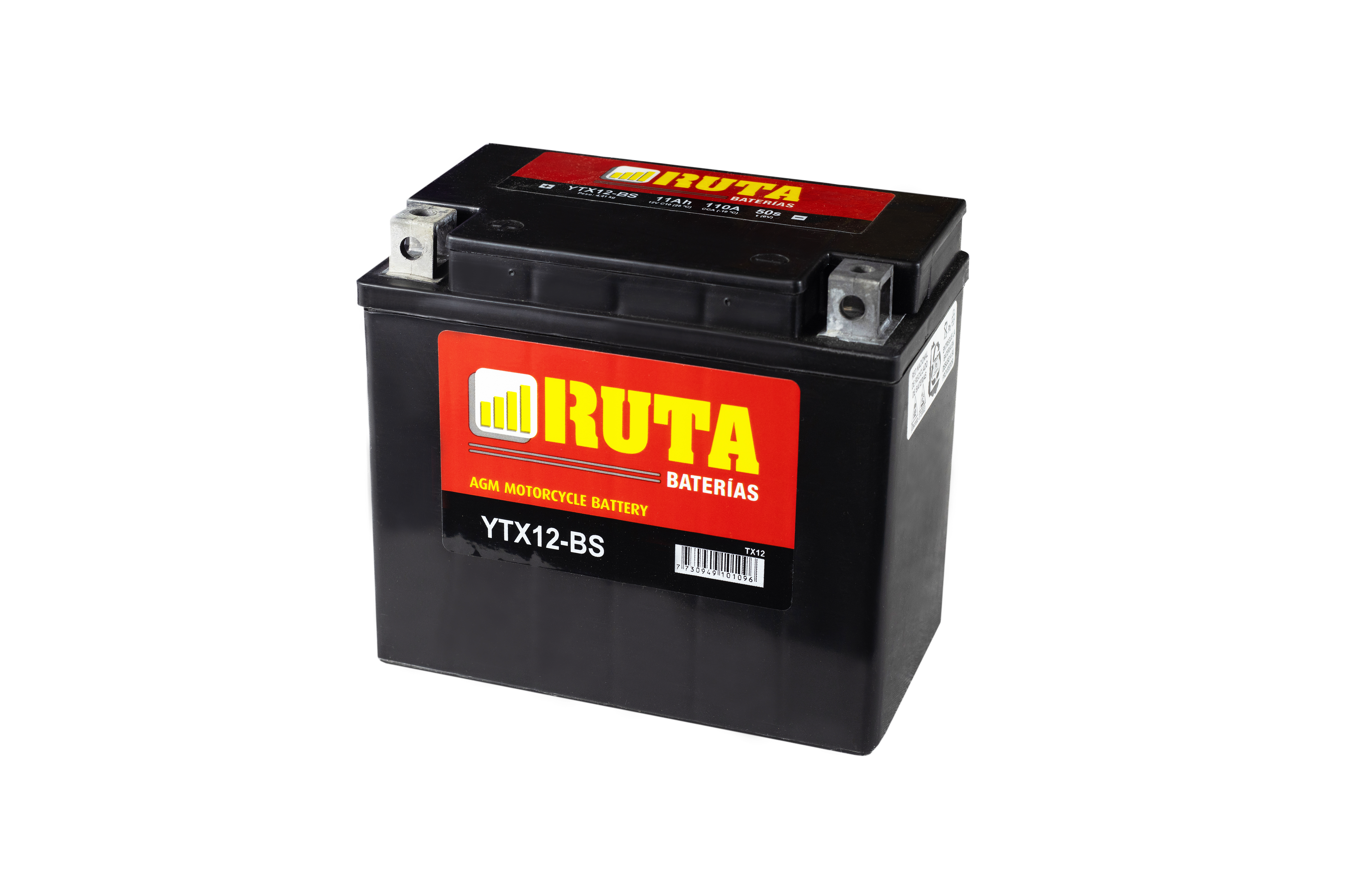 YTX 12-BS AGM RUTA MOTOS