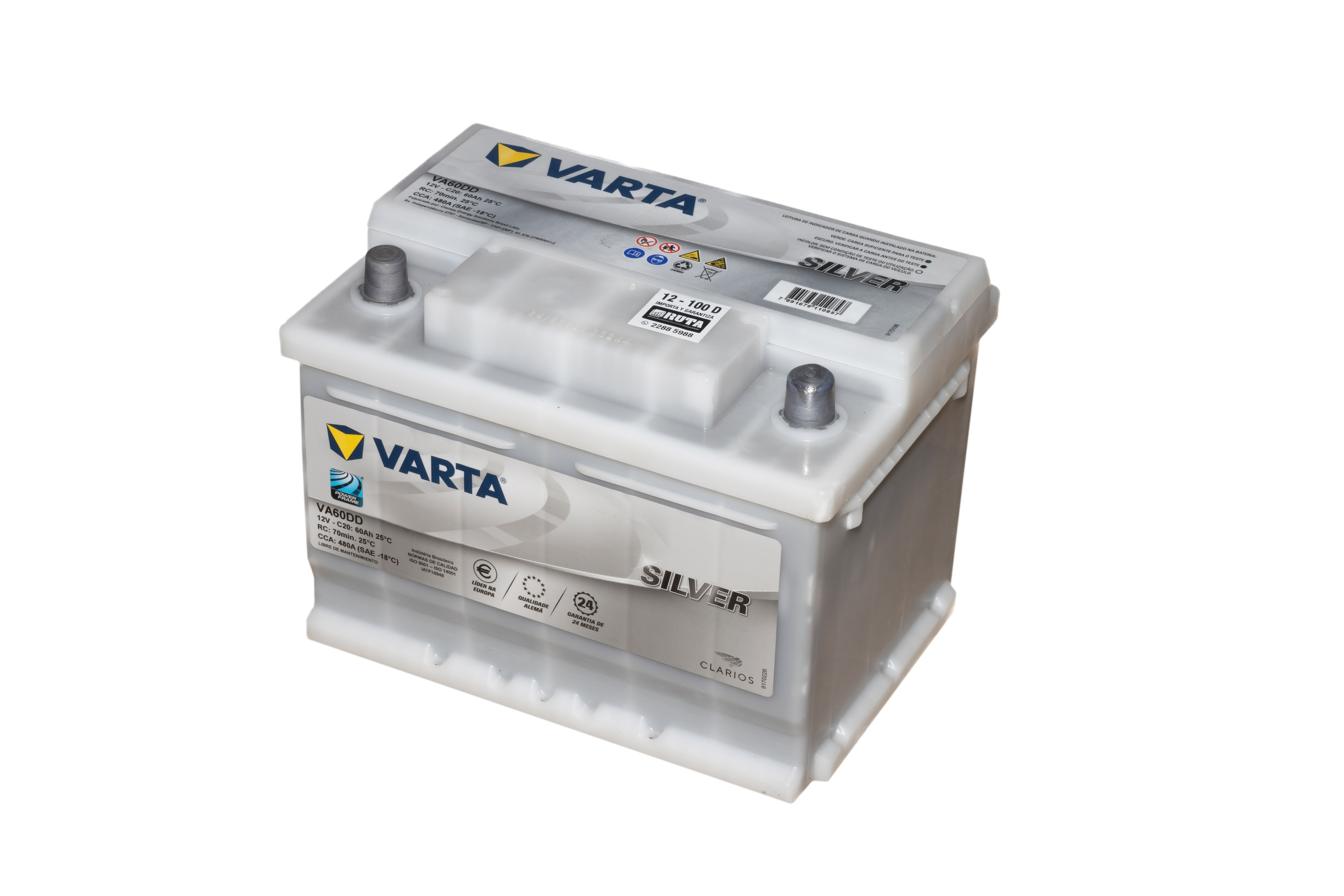 VA60DD-12/100 D VARTA SILVER