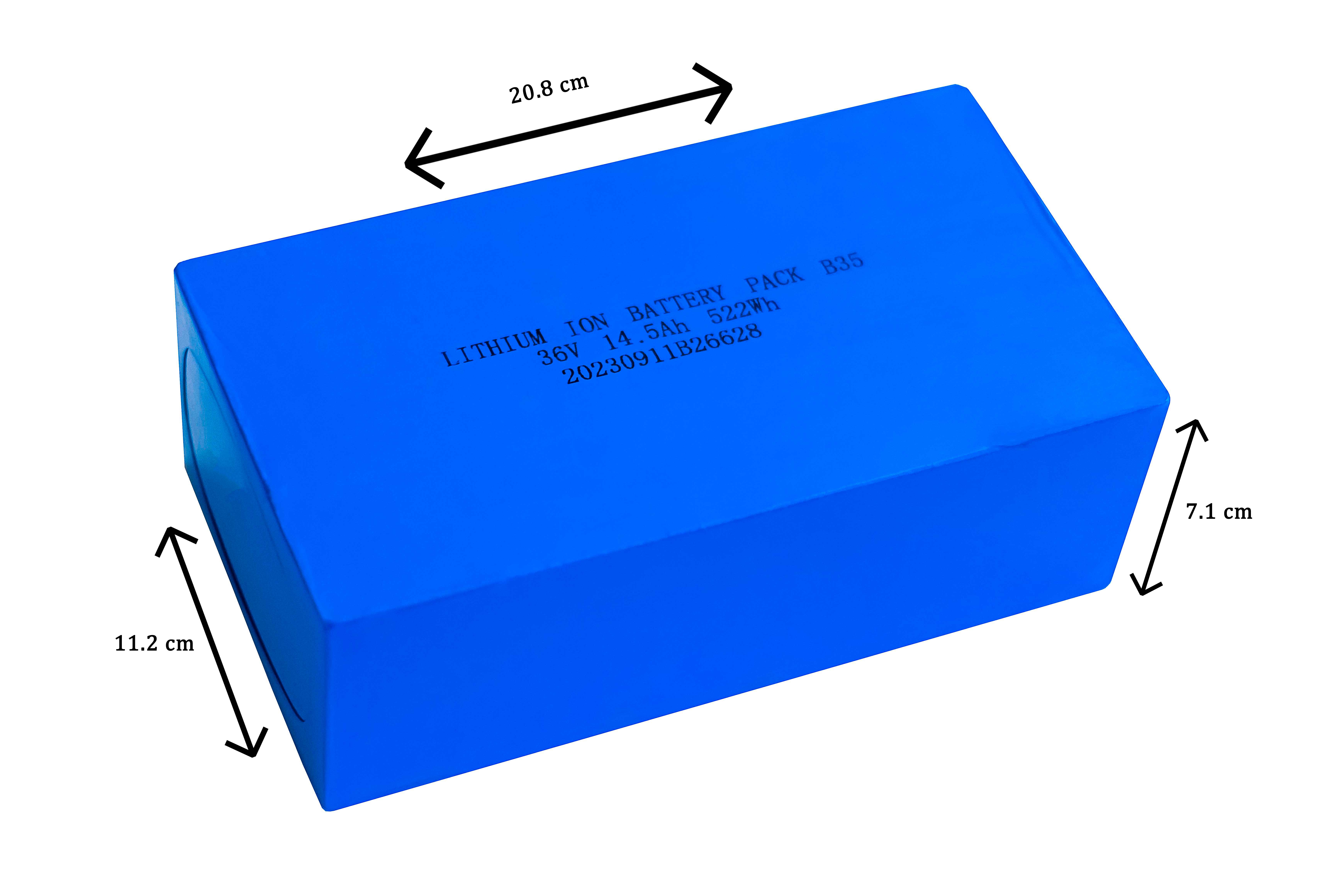 LI-ION 36V/14.5AH   EXTRABAT LITIO TRACCION / MOVILIDAD  ELECTRICA