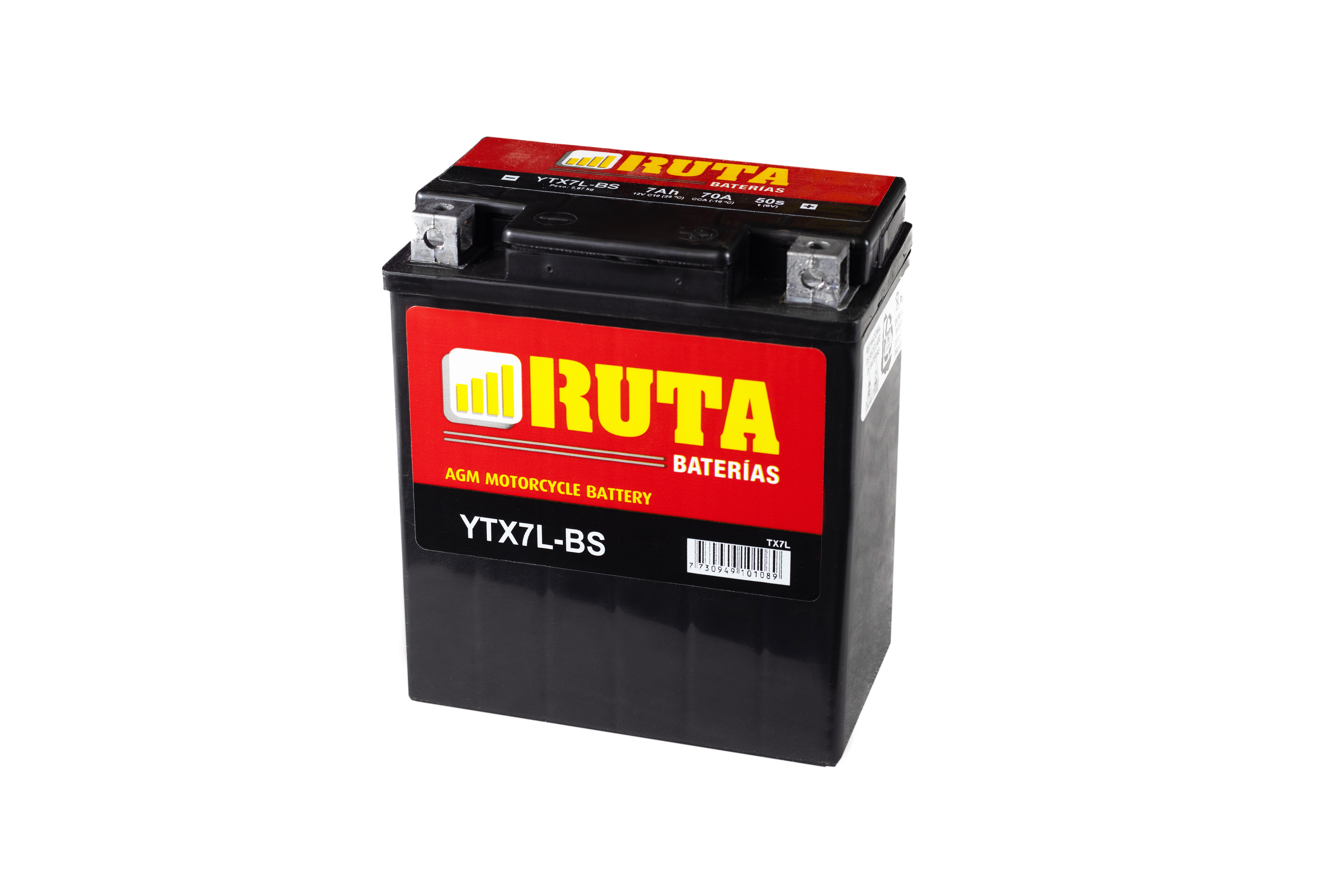 YTX 7L-BS AGM RUTA MOTOS