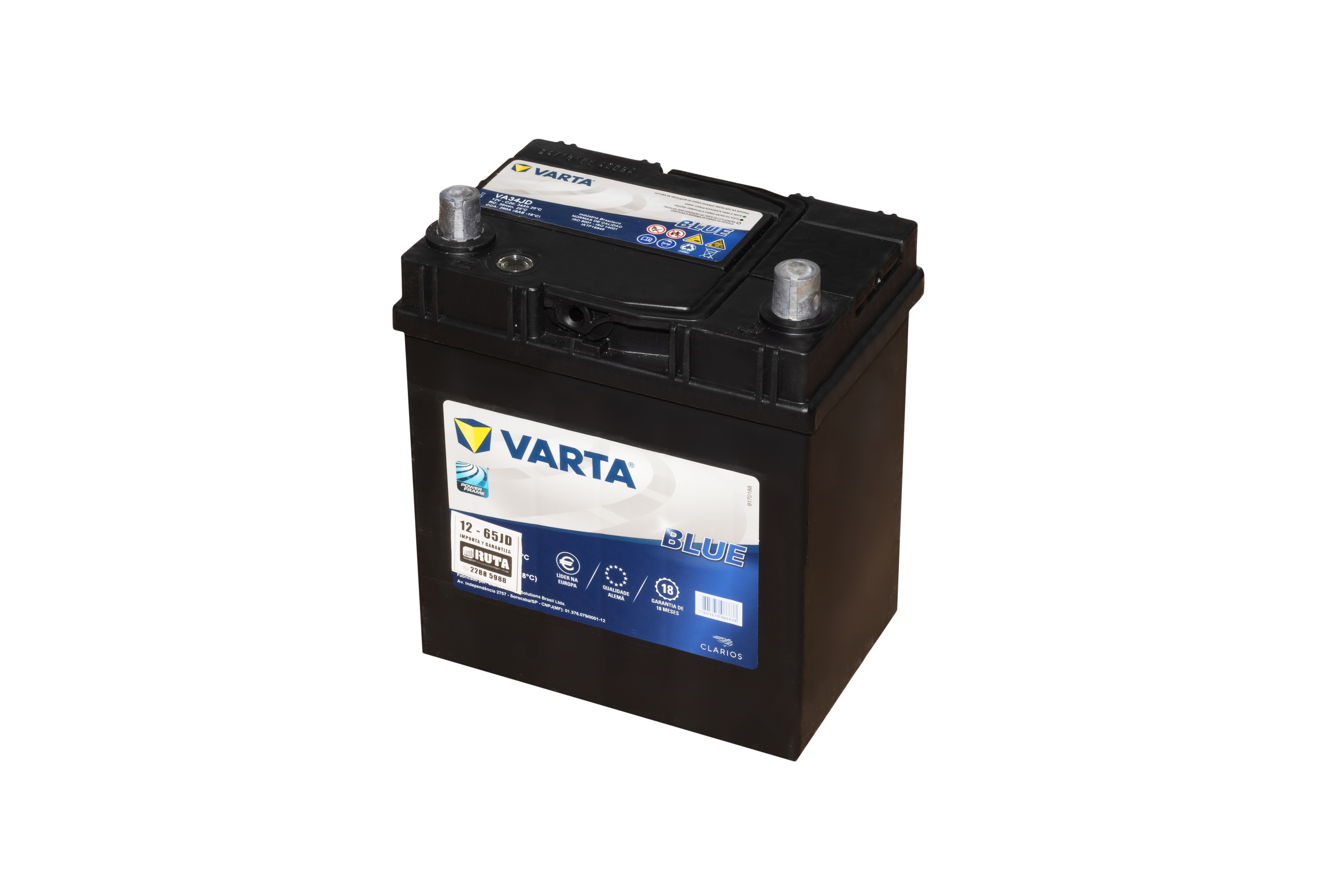 VA34JD-12/65J D VARTA BLUE